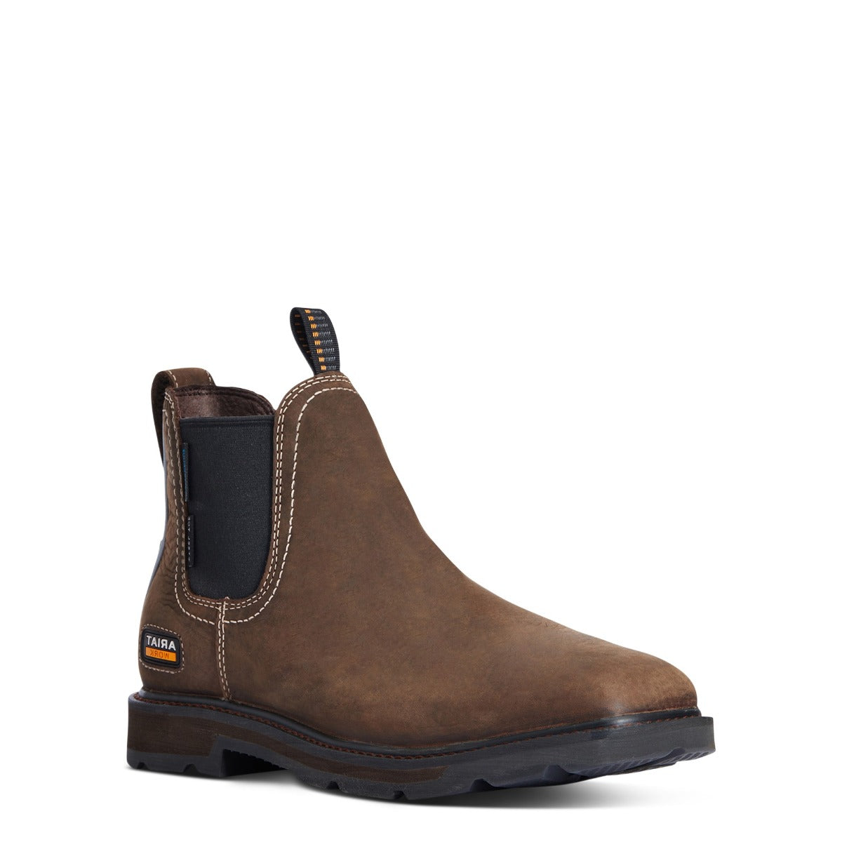 Groundbreaker Chelsea Wide Square Toe Waterproof Steel Toe Work Boot