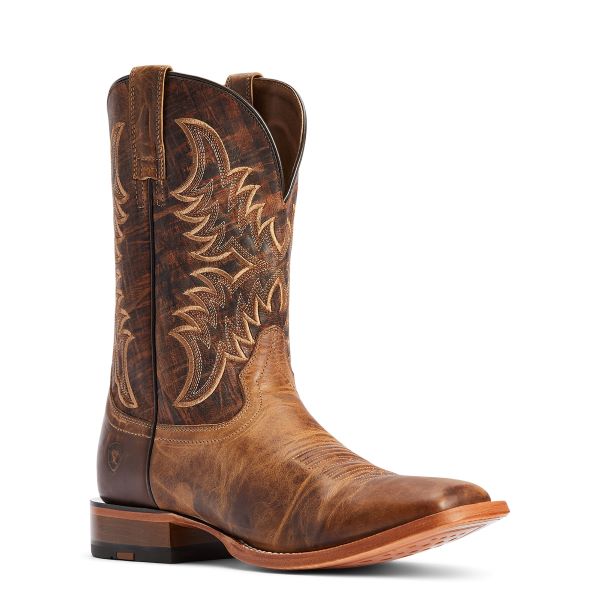 Ariat Men's Brush Creek Western Boots - Mesa Tan