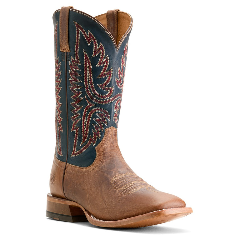 Ariat Bone/Honorable Blue Tanglewood Men's 11 inch Wide Square Toe Boots 10053581