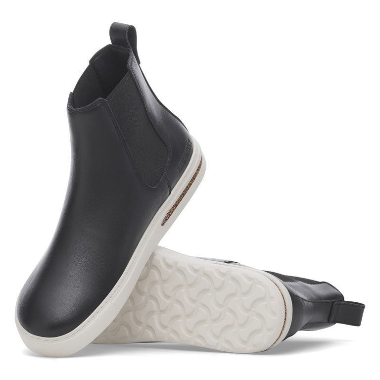 Birkenstock Black Leather Bend Women's Chelsea Boots N1028473