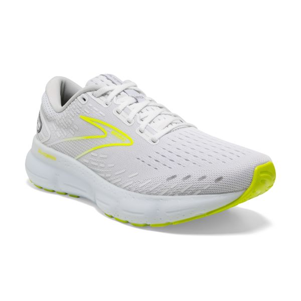 Brooks Glycerin 20 Running Shoes 1103821D135 Men\'s Size 11  White/Nightlife Size 11 D Brooks Glycerin 20 White / Nightlife Sneakers  main image 2