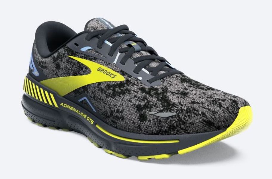 Brooks Adrenaline GTS 23 – Scarpe Running Uomo Taglia 7.5 US (40.5 EU), Modello 110391 1D 404, Colore Nine Iron/Folkstone/Zolphur