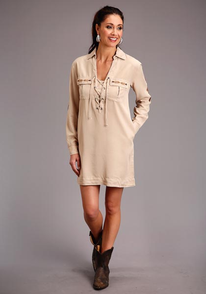 knee length dresses for ladies Desert Dress Safari Safari / S main image 0