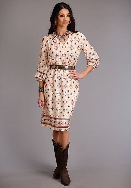 Stetson 2187 Serape Herringbone (Tan) - Women's Dress