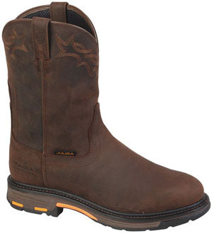 Ariat Men\'s Workhog Brown Leather Waterproof Boots 10001198 Ariat Men main image 3