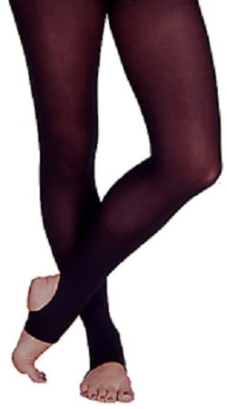 1861A Ultra Soft Adult Footless Tights (Sizes S-XL)