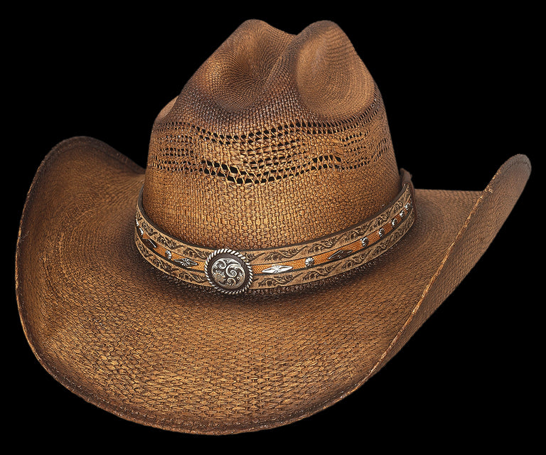 2879 CORRAL DUST Pecan Straw Bullhide Hat by Monte Carlo Hat Co.