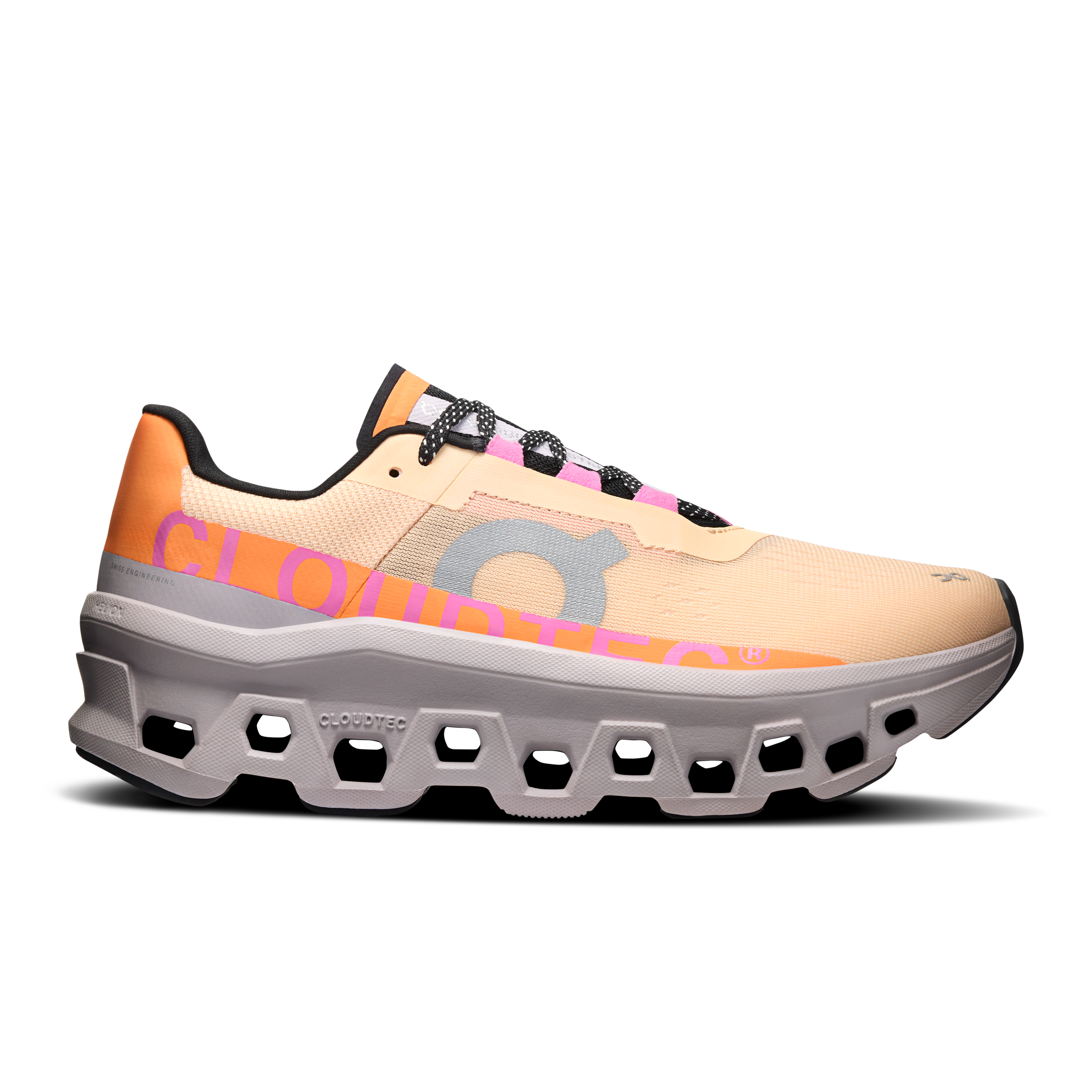On Blonde/Fade Cloudmonster Women's Running Shoes 61.97651