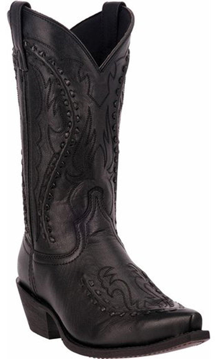 68430 Black Goat Bucklace Laredo Mens Western Cowboy Boots