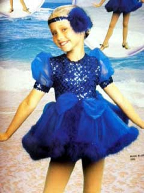7002 Blue, Blue Baby Recital Costumes