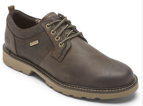 Rockport Dunham Dark Brown Men's Jake Waterproof Oxford CH6621