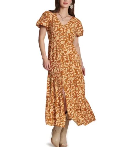 Beth Floral Maxi Dress from Cotton & Rye L