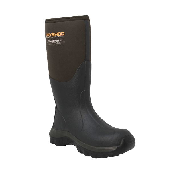 Dryshod Brown/Dk Brown Evalusion Hi Men's Outdoor Boots EVA-MH-BR