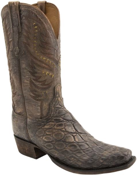 Lucchese Heritage American Alligator (Stonewash) Natural Stonewashed Giant Gator from Lucchese- $899 https  main image 3