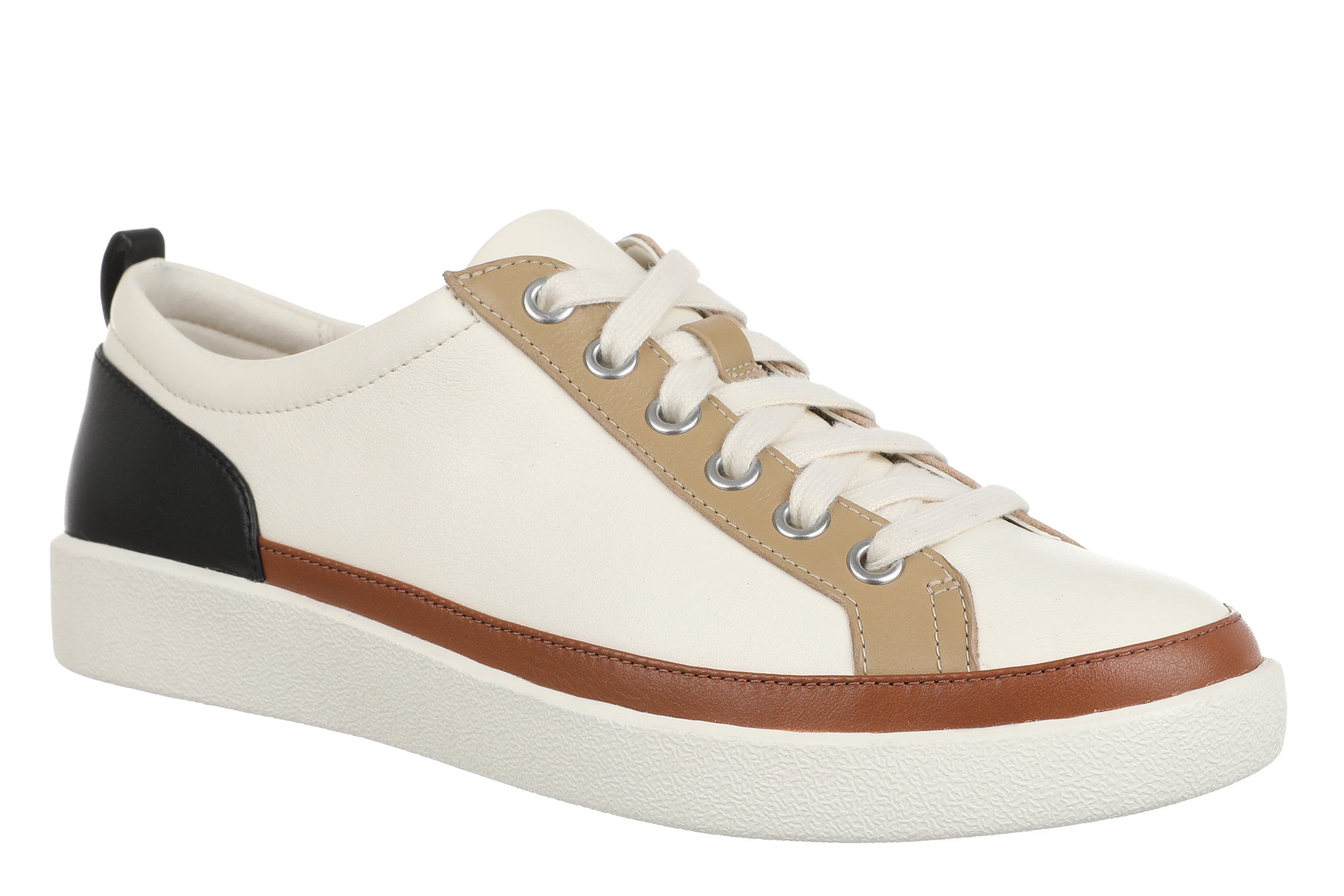 Sneaker da donna Tosca Blu Dance in pelle bianca e argento Sneaker da donna Tosca Blu Dance in pelle bianca e argento
