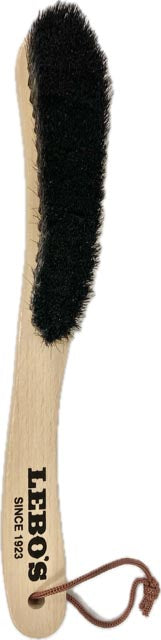 Lebo's Custom Brim Hat Brush with Dark Bristles by M/F Western 01043-01
