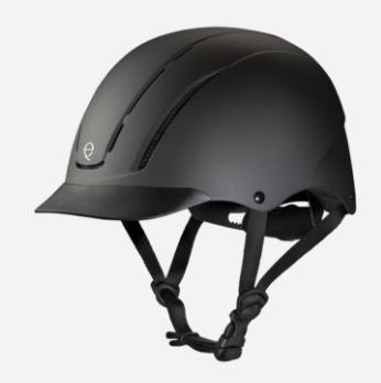 Troxel Black Spirit Kids Riding Helment 04-551