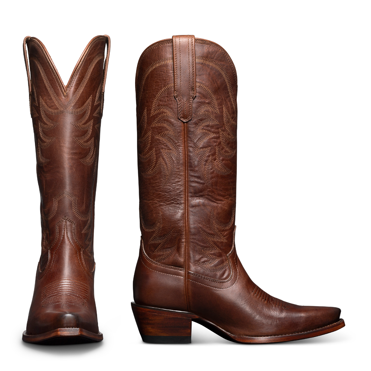 Tecovas The Annie Sequoia 14 Inch Snip Toe Women's Cowgirl Boots ANNIE SEQUOIA