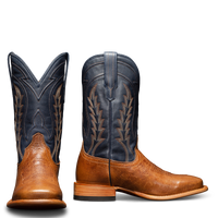 Tecovas Tan The Doc Mens Bison Broad Square Toe Western Boots