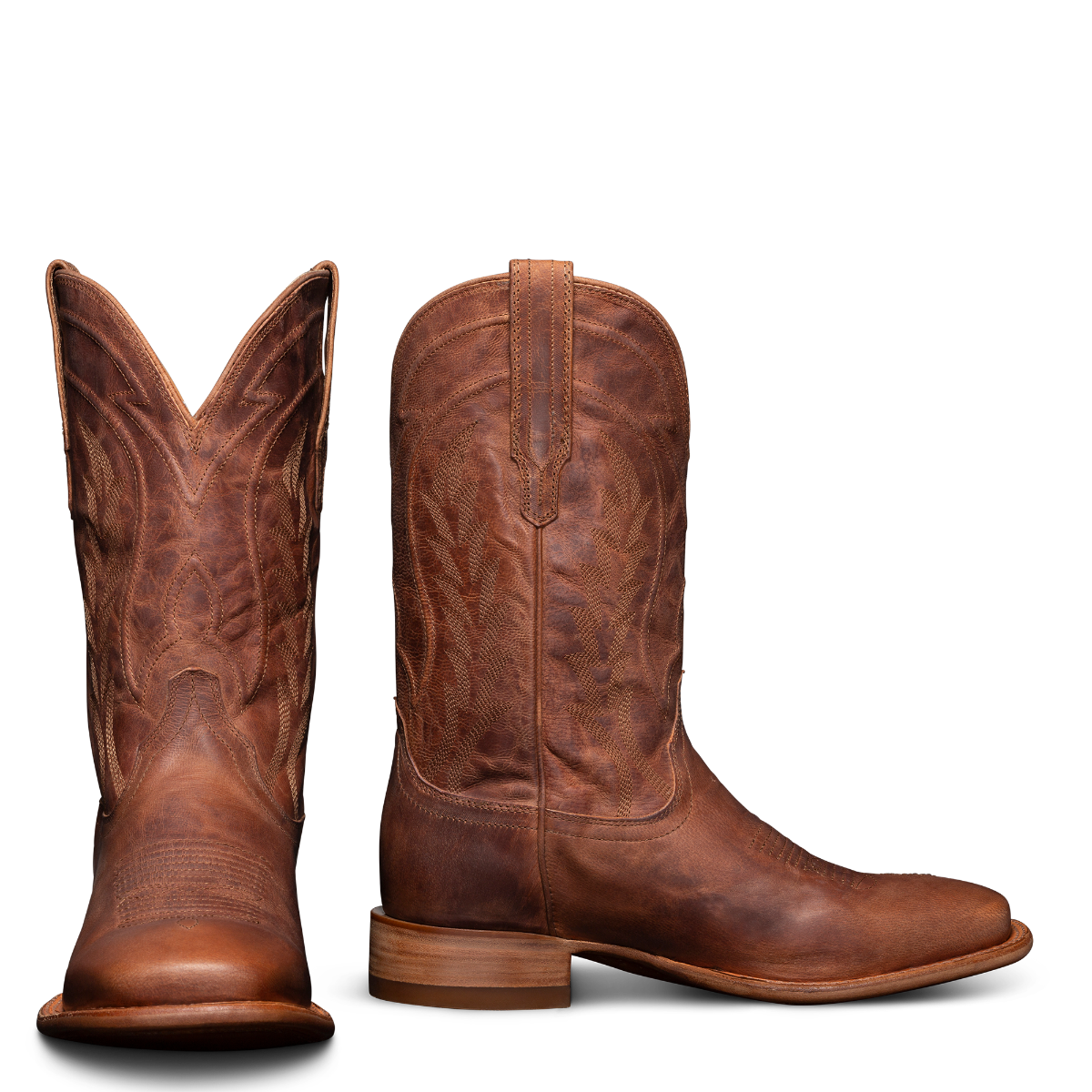 Tecovas Scotch The Doc Mens Goat Broad Square Toe Western Boots