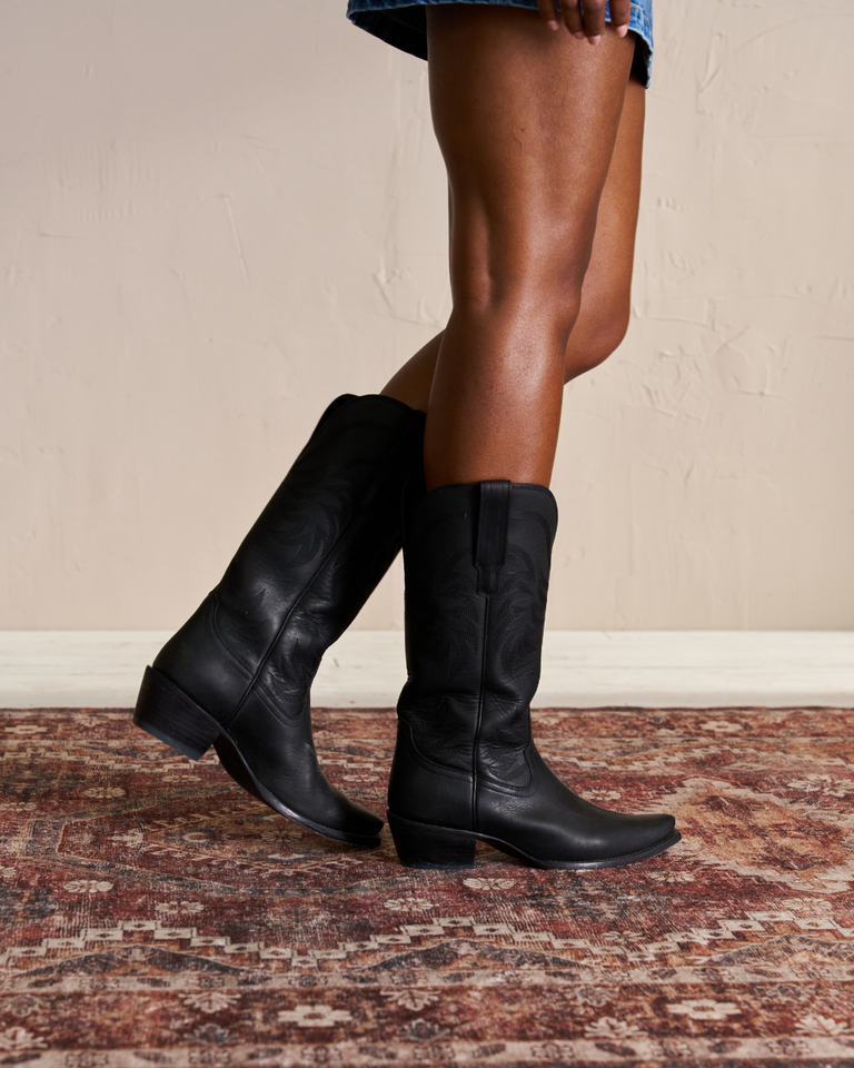 Annie's Black Devote 500枚限定 Tecovas Black The Annie Womens Western Boots