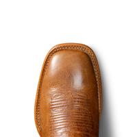 Tecovas Tan The Doc Mens Bison Broad Square Toe Western Boots