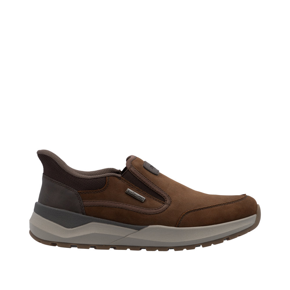Rieker Noce/Moro/Schoko (Brown) Thorben 52 Men's Slip On Shoes 06052-22