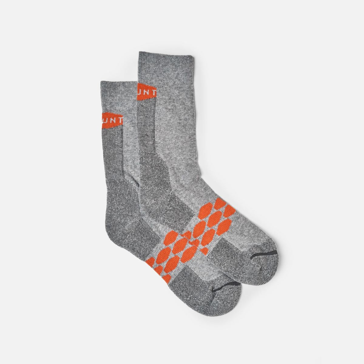 Brunt Heather Grey Everyday Socks (3 pack) BRS11000-167