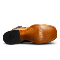 Tecovas Tan The Doc Mens Bison Broad Square Toe Western Boots