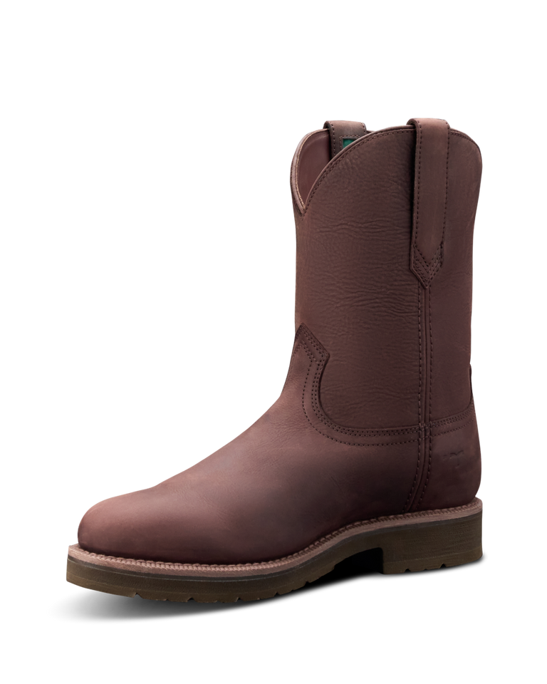 Tecovas Soil Rugged Roper Brown Leather Boots Tecovas Men main image 4