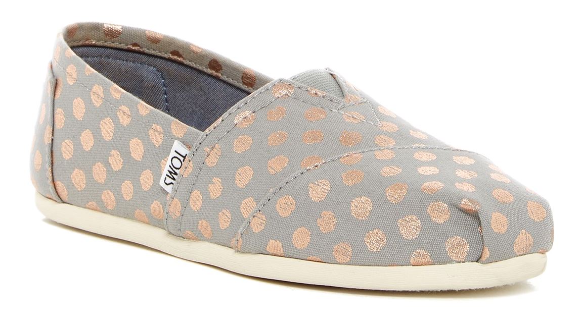 Toms Grey Alpargata Hemp Mud Hut Slip-On Womens Shoe 10009714