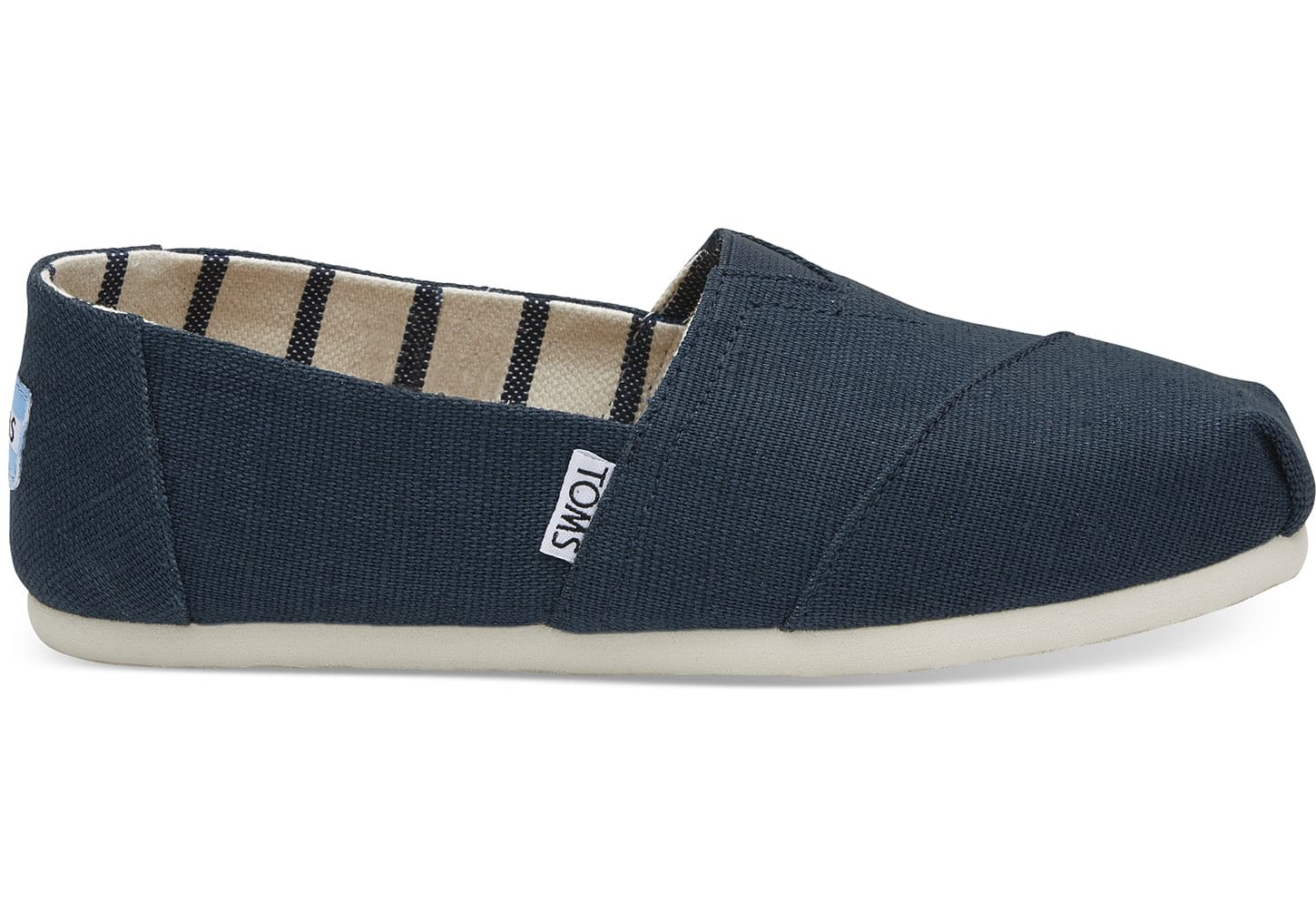 Toms Majolica Blue Heritage Canvas Womens Classic Shoes 10011671