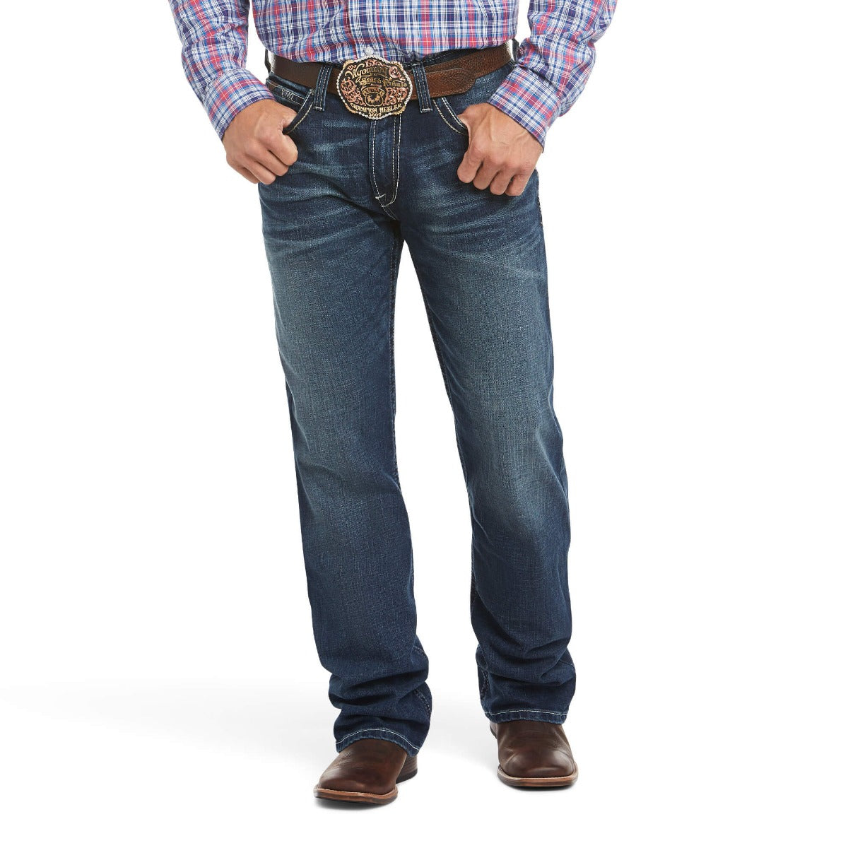 Ariat M4 Low Rise Stretch Adkins Mens Boot Cut Jeans 10021767