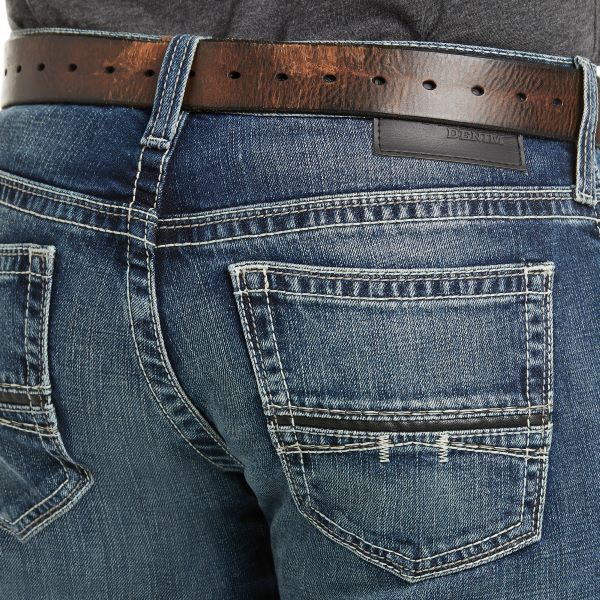 Ariat Silverton M7 Rocker Stretch Coltrane Stackable Straight Leg Men's Jeans 10027748
