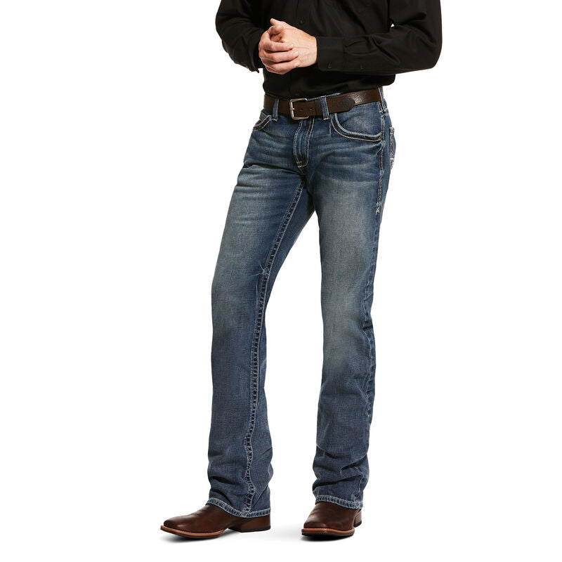 Ariat Lennox M5 Slim Stretch Adkins Stackable Striaght Leg Mens Jeans 10030275