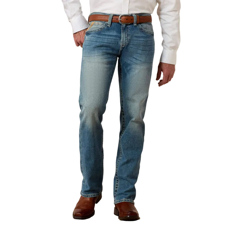 Ariat Shasta M7 Men's Rocker Stretch Stirling Stackable Straight Leg Jeans 10031997