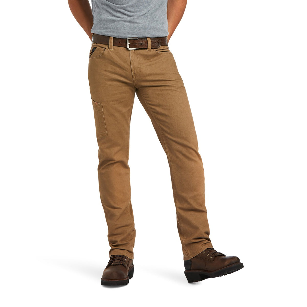 Ariat Field Khaki Rebar M7 DuraStretch Made Tough Men's Straight Pants 10036734