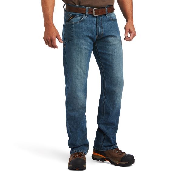 Ariat Edgewood Rebar M5 Straight DuraStretch Basic Stackable Straight Leg Jean 10039288