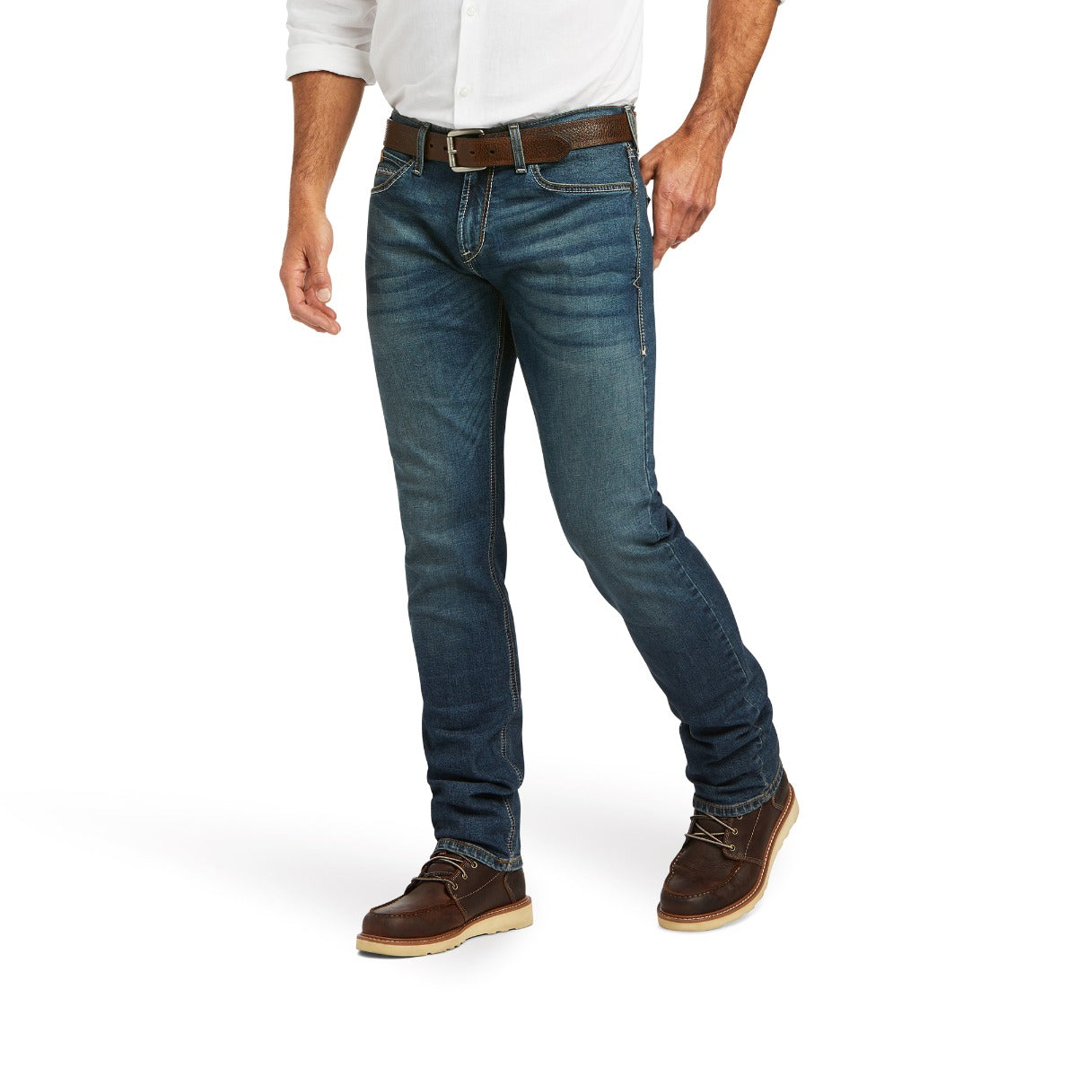 Ariat Grafton M8 Modern TekStretch Sebastian Slim Leg Men's Jeans 10039625