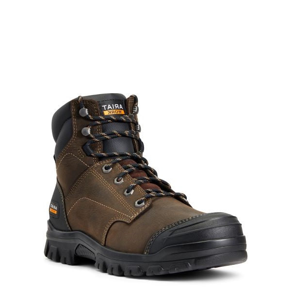 Ariat Dark Brown Treadfast 6 inch Waterproof Mens Boots 10040266