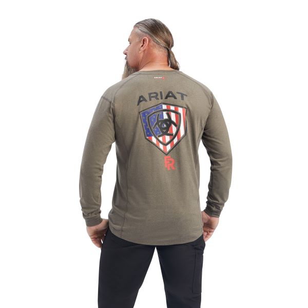 Ariat Sage Heather FR AIR Service T-Shirt 10041477