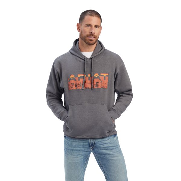 Ariat Charcoal Heather Desert Roam Men's Sweatshirt 10041712