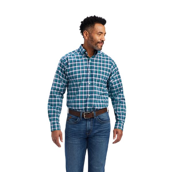 Ariat Jelly Bean Pro Series Brantleigh Strech Classic Fit Mens Shirt 10041759