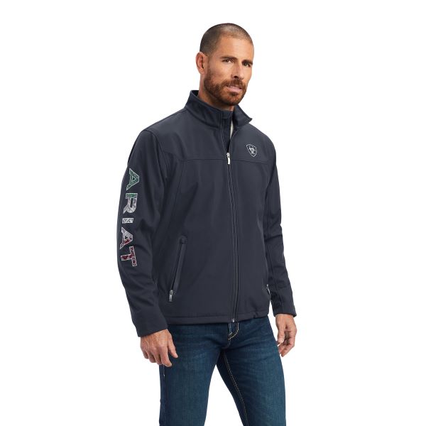Ariat Ebony Thurnderbird Team Softshell Men's Jacket 10042114