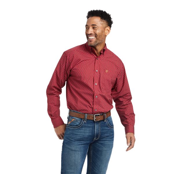 Ariat Rio Red Wilcott Classic Fit Men's Button Down Shirt 10042269