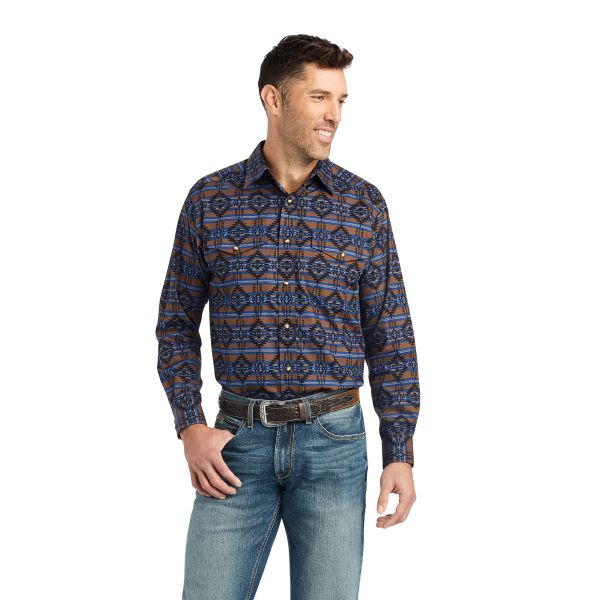 Ariat Carafe Giannis Classic Fit Longsleeve Men's Snap Shirt 10042373
