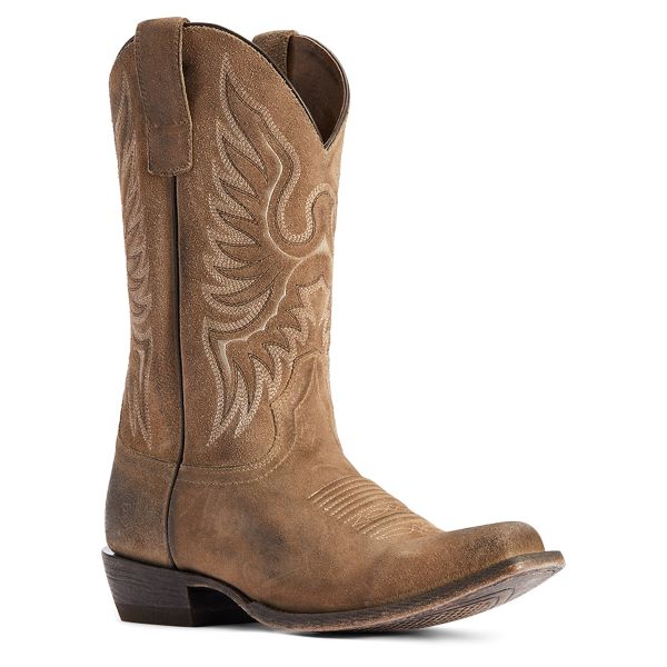 Ariat Burned Grey Suede Circuit High Stepper Western Boots  display picture 2