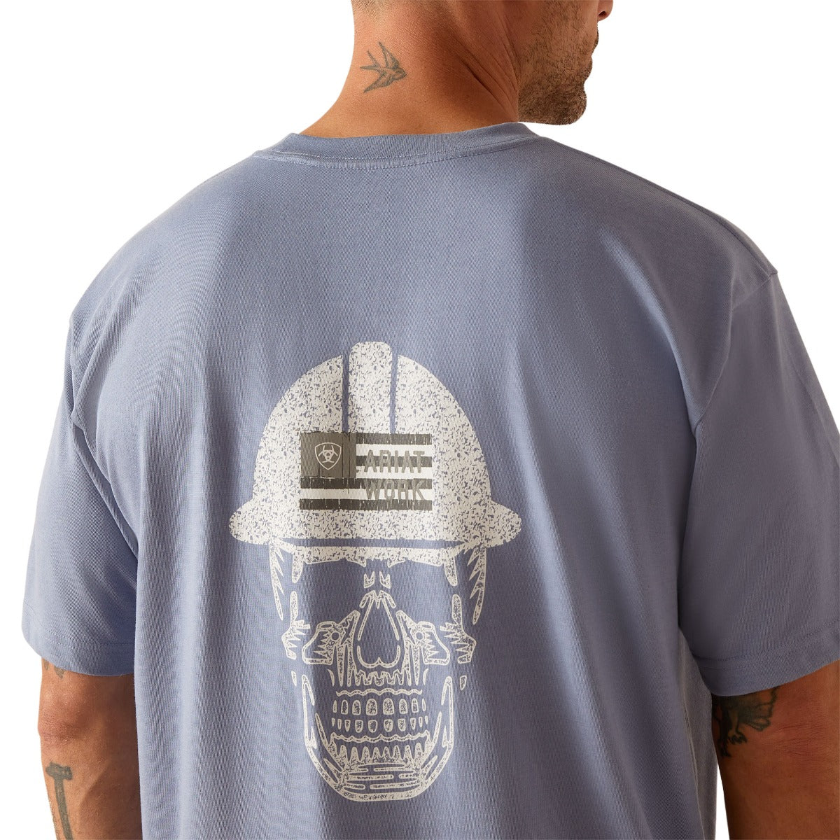 Ariat Infinity Heather Rebar Cotton Strong Roughneck Men's Short Sleeve Graphic T-Shirt 10048749