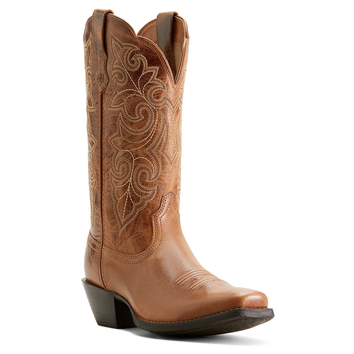 Ariat Ready Russet Round Up 11 inch Square Toe Women's Western Boots 10053733