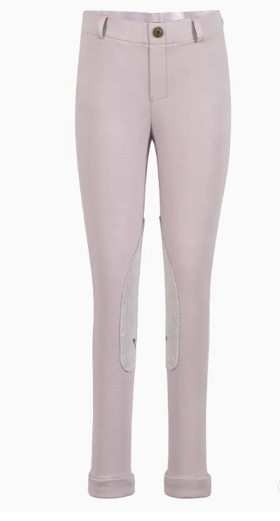 JPC Equestrian Tuffrider Lilac Grey Kids's Starter Low-Rise Pull-On Jodhpurs 100568-479